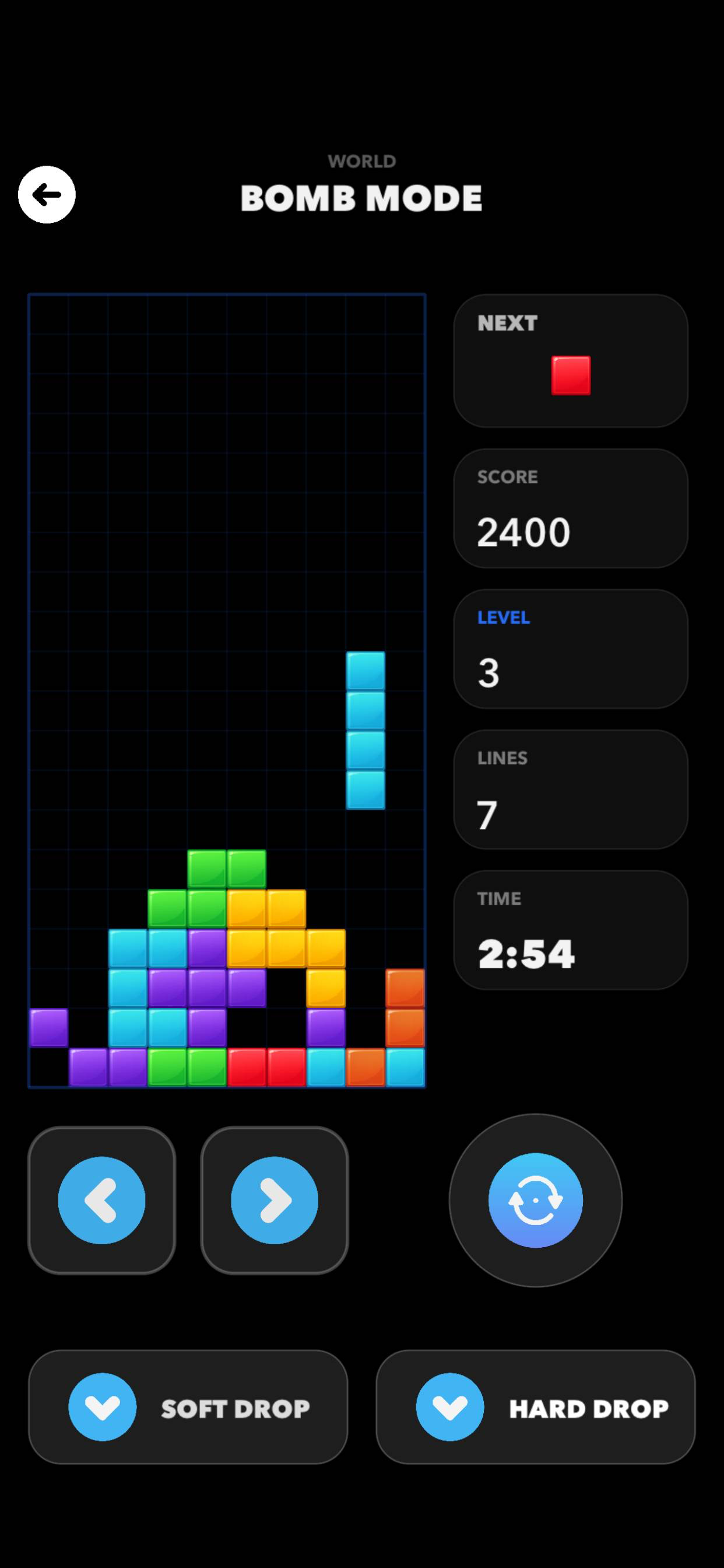 Falling Blocks Classic Game screenshot 6