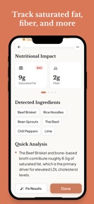 Cole AI: Cholesterol Tracker screenshot