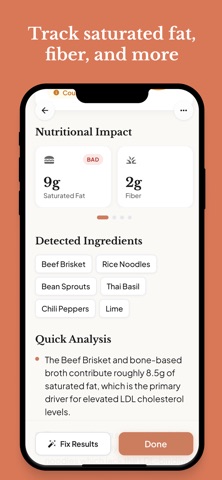 Cole AI: Cholesterol Tracker Screenshot 4 of 8
