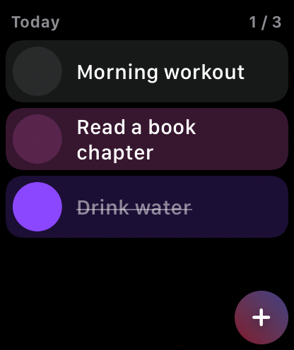 Goal: Habits & Tasks screenshot 11