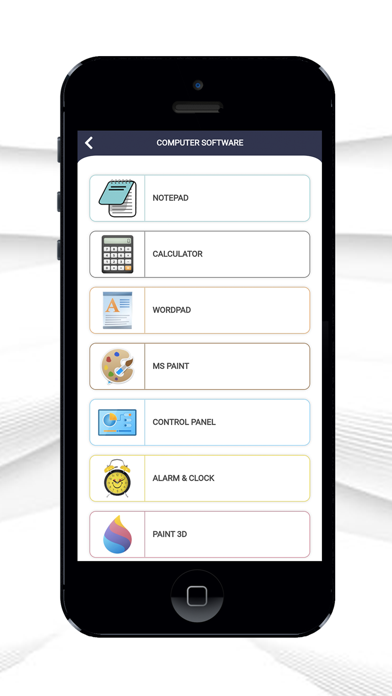 Software Course through images iPhone screenshot