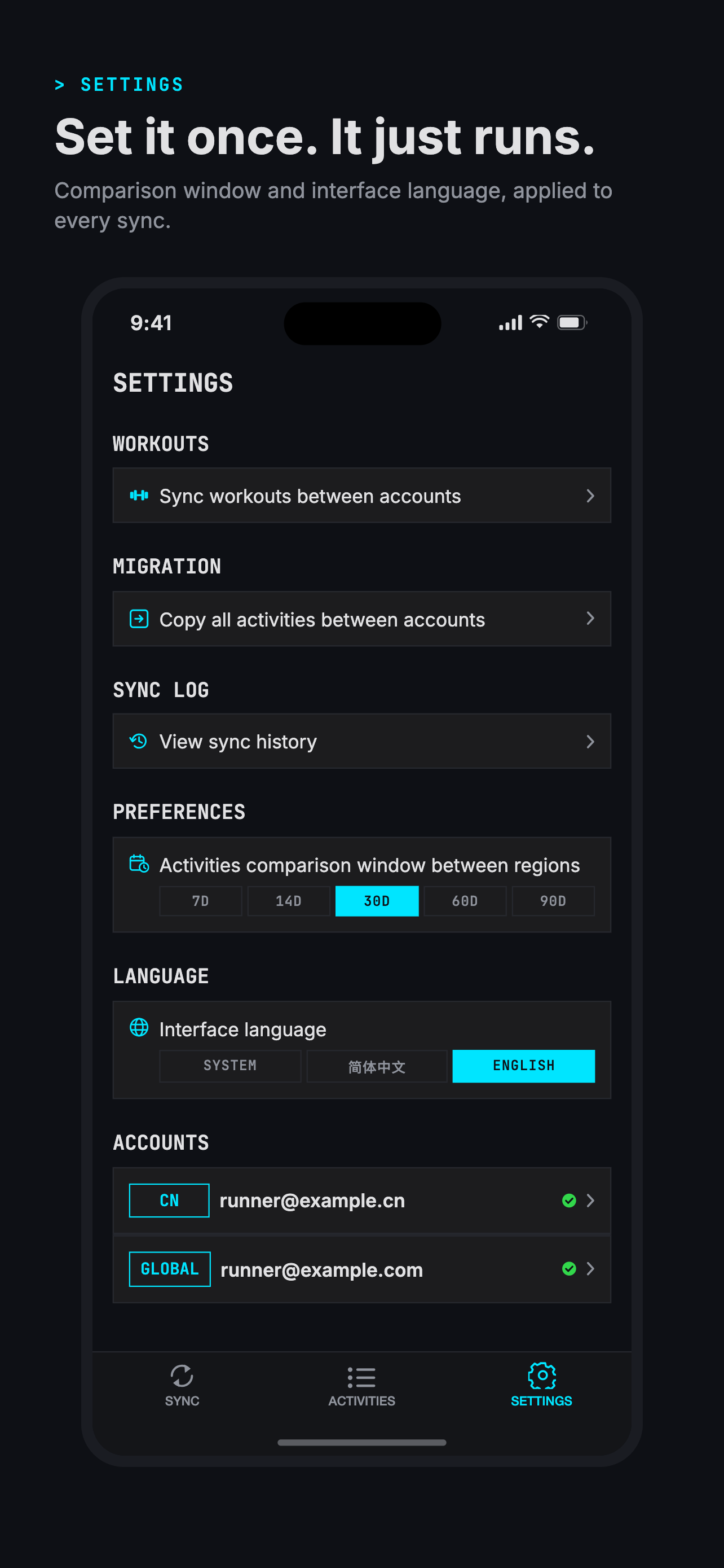 Glink: Workout & Activity Sync screenshot 4
