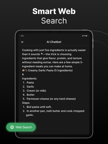 ChatBot AI : Ask AI Assistant iPad screenshot