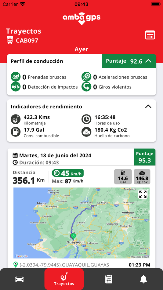 #6. AmbaGPS (iOS) 由: Ambacar Cia Ltda