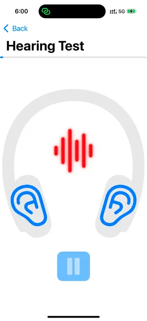 ListenUp Hearing Test screenshot 3