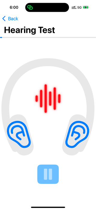 ListenUp Hearing Test Screenshot 3 of 9