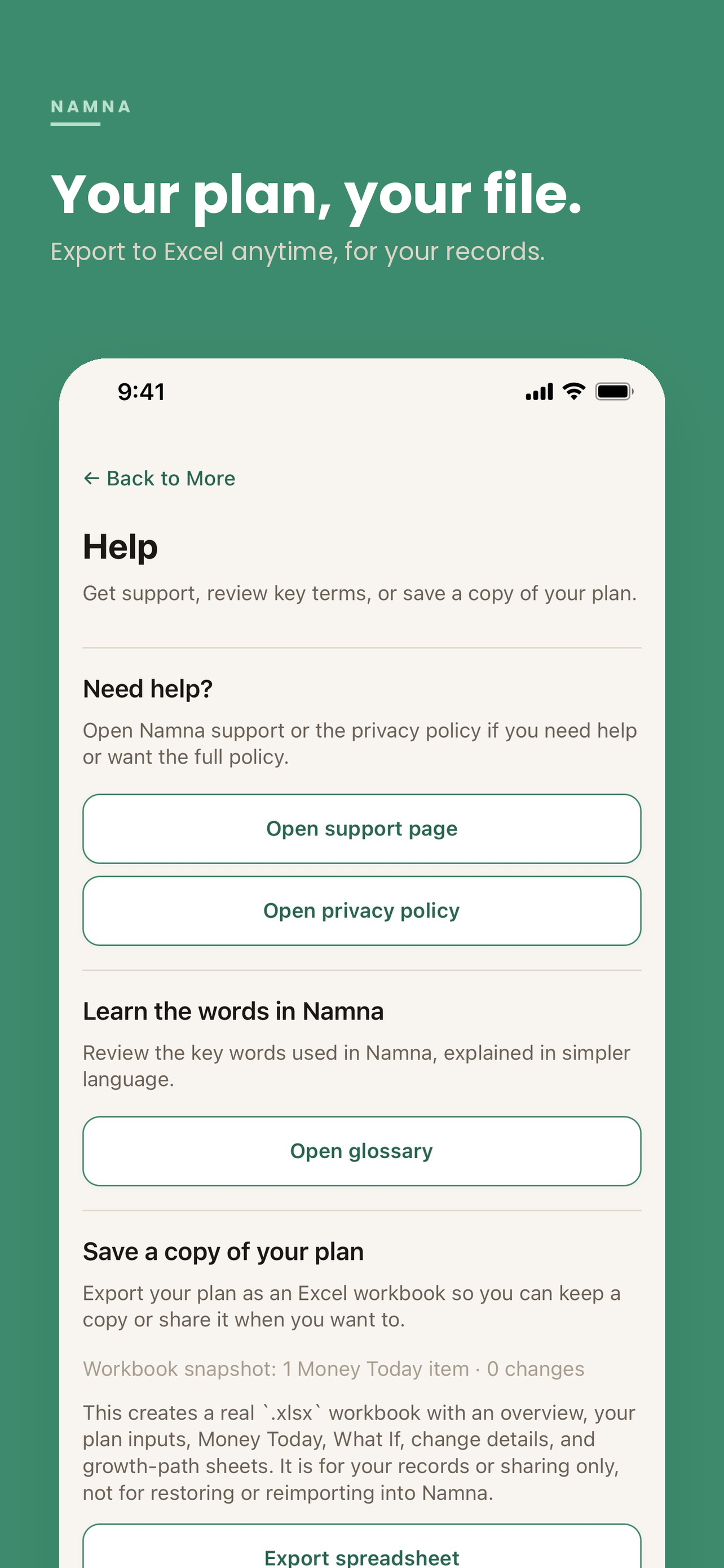 Namna: Money Planner screenshot 6