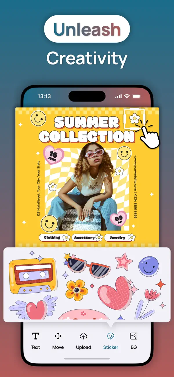 Screenshot #3 pour Post Maker-Social Media Design
