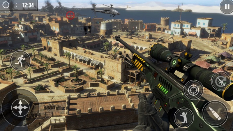 Epic Sniper Gun Shooting Games screenshot 6