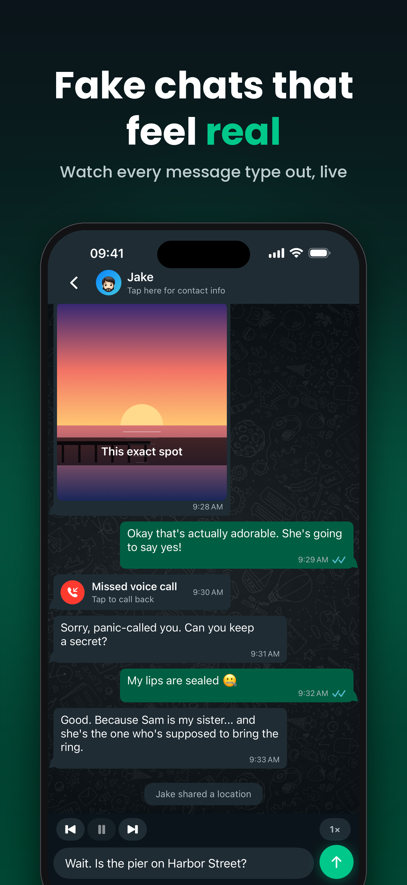 FauxChat - Chat Maker