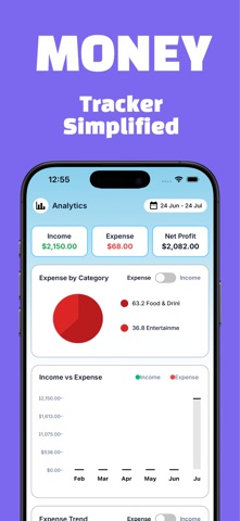 Cashbook - Budget Tracker App Screenshot 4 of 5