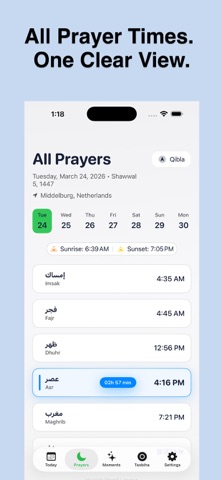 Salaat – Prayer Times Screenshot 2 of 5