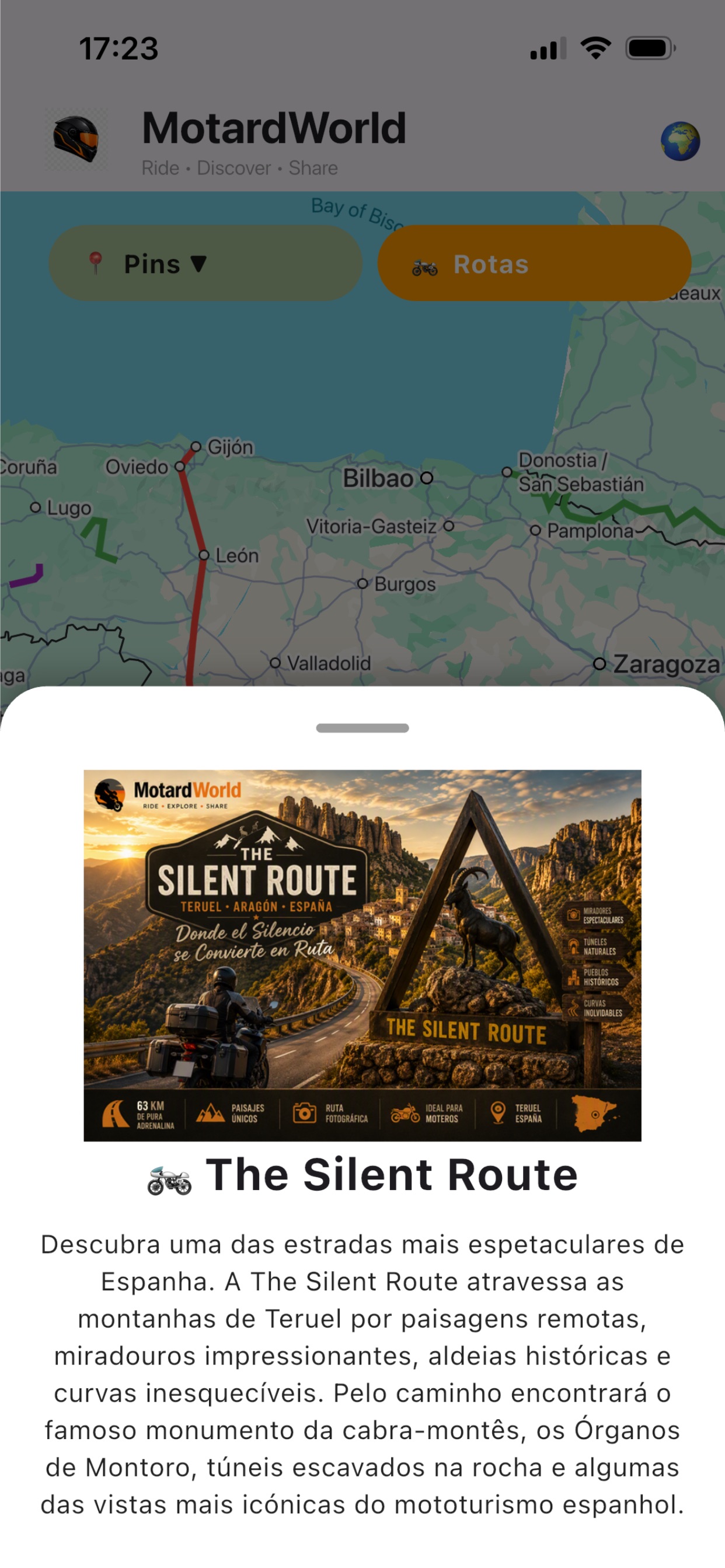 Screenshot 1 of Motard World