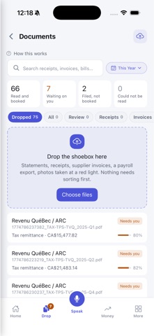 CubeBooks ▸ Auto Bookkeeping screenshot