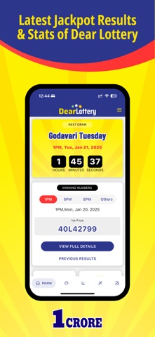 Dear Lottery Online iPhone screenshot