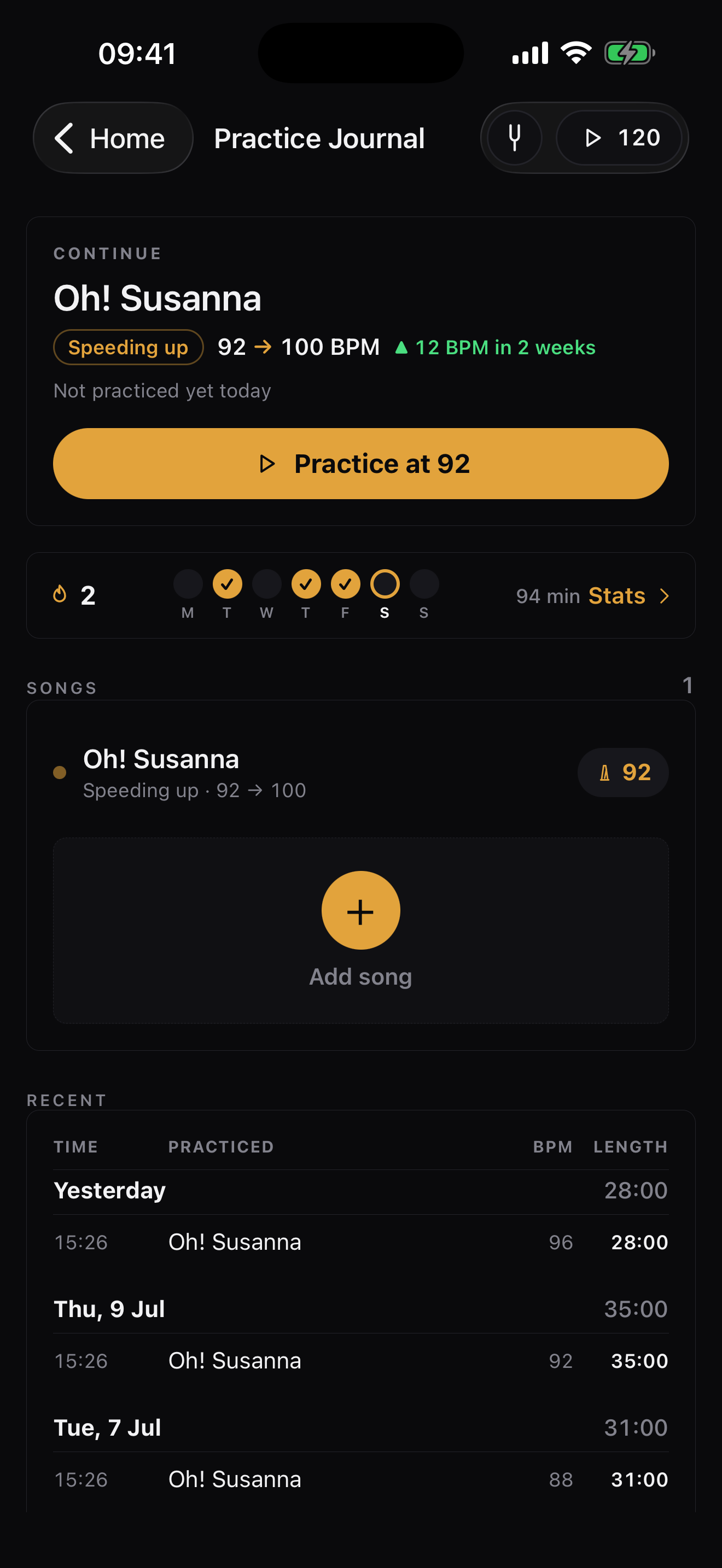 Practice Studio screenshot 5