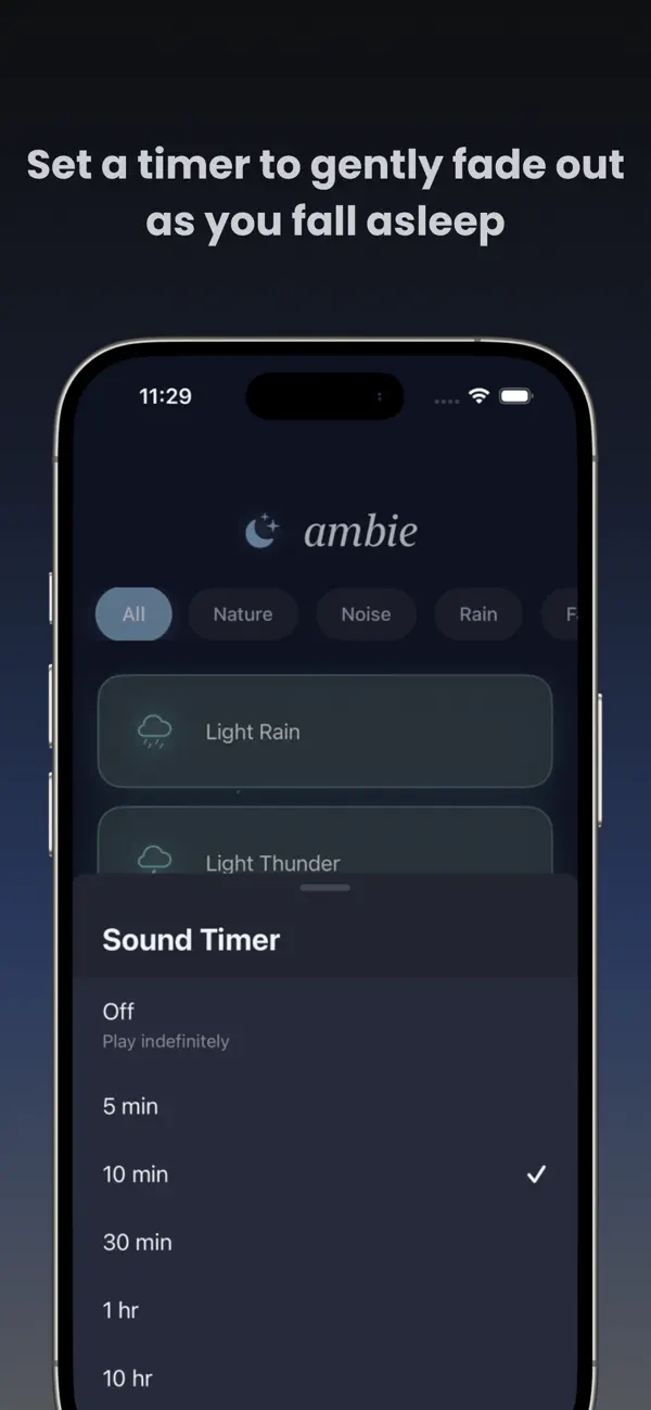 #5. Sleep Sounds - help sleep (iOS) By: Puranjan Mallik