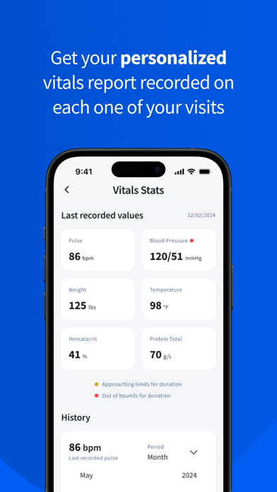 Kedplasma Donor App screenshot