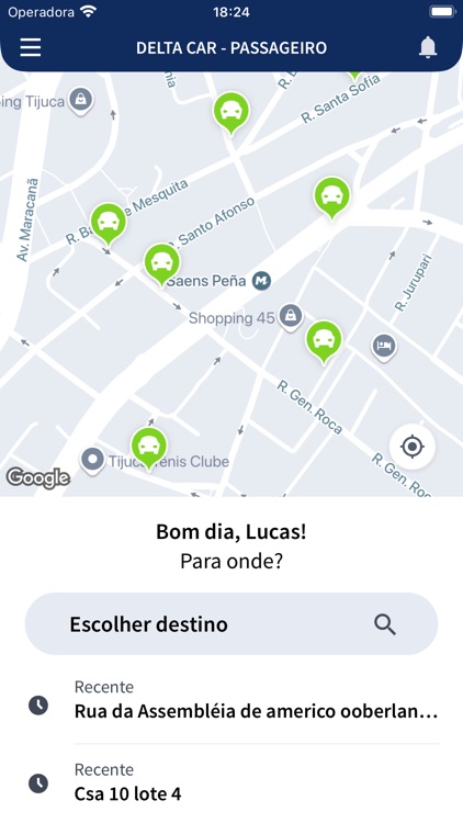 DELTA CAR - PASSAGEIRO