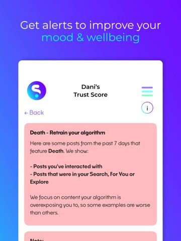 Sway.ly: Social Media Safety iPad screenshot