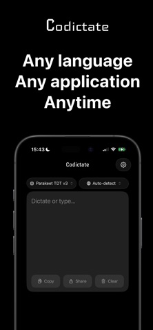 Codictate: AI Dictation Screenshot 1 of 4