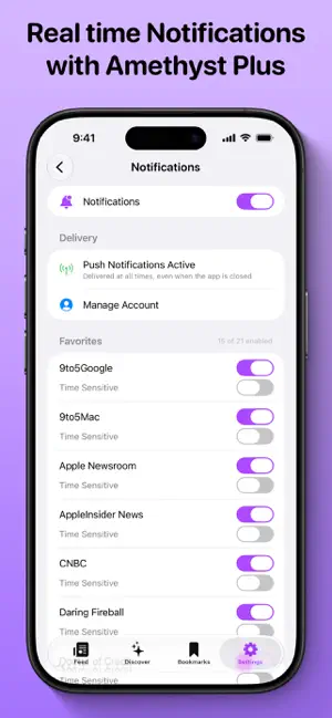 Amethyst – RSS & News Reader screenshot 4