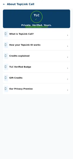TopLink Call screenshot 2