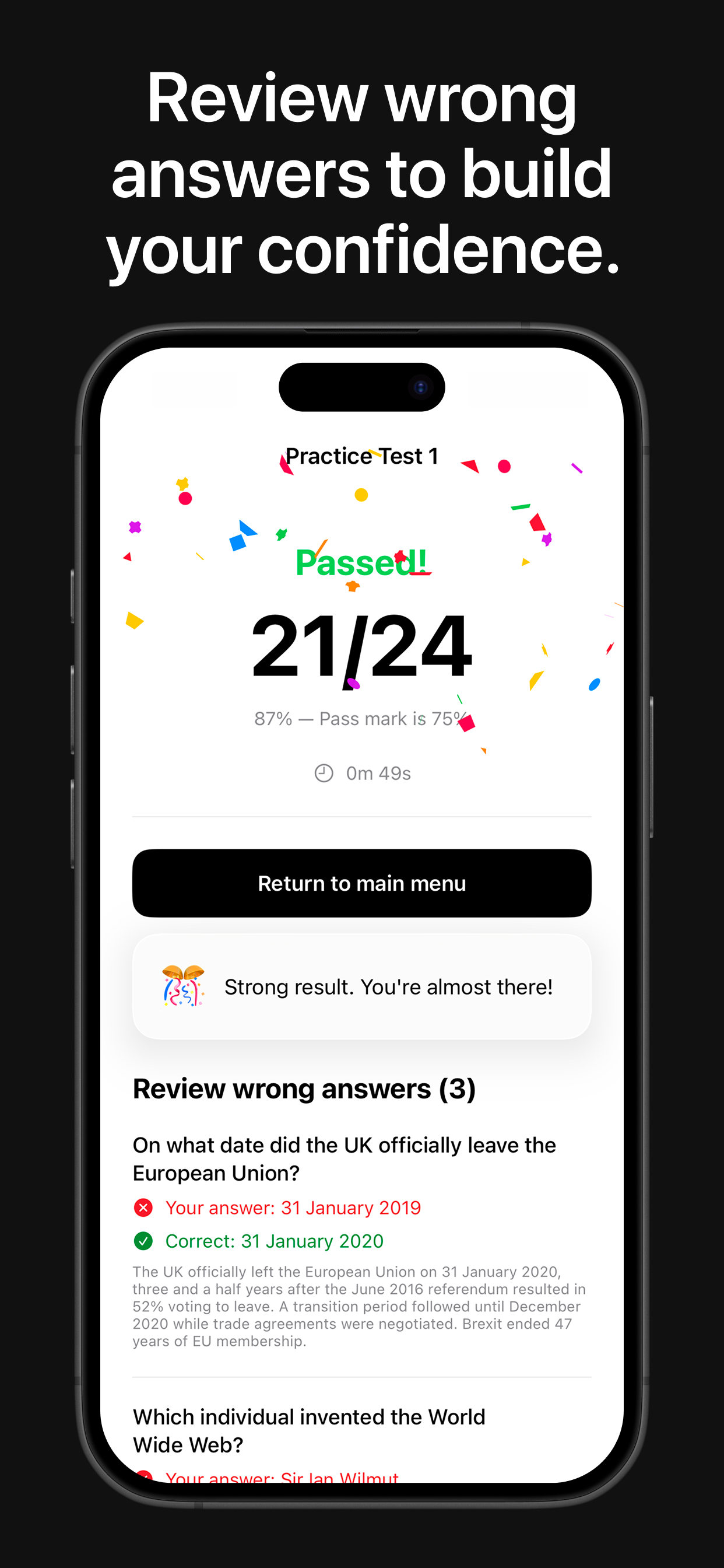 Life in UK Test: 2026 screenshot 5
