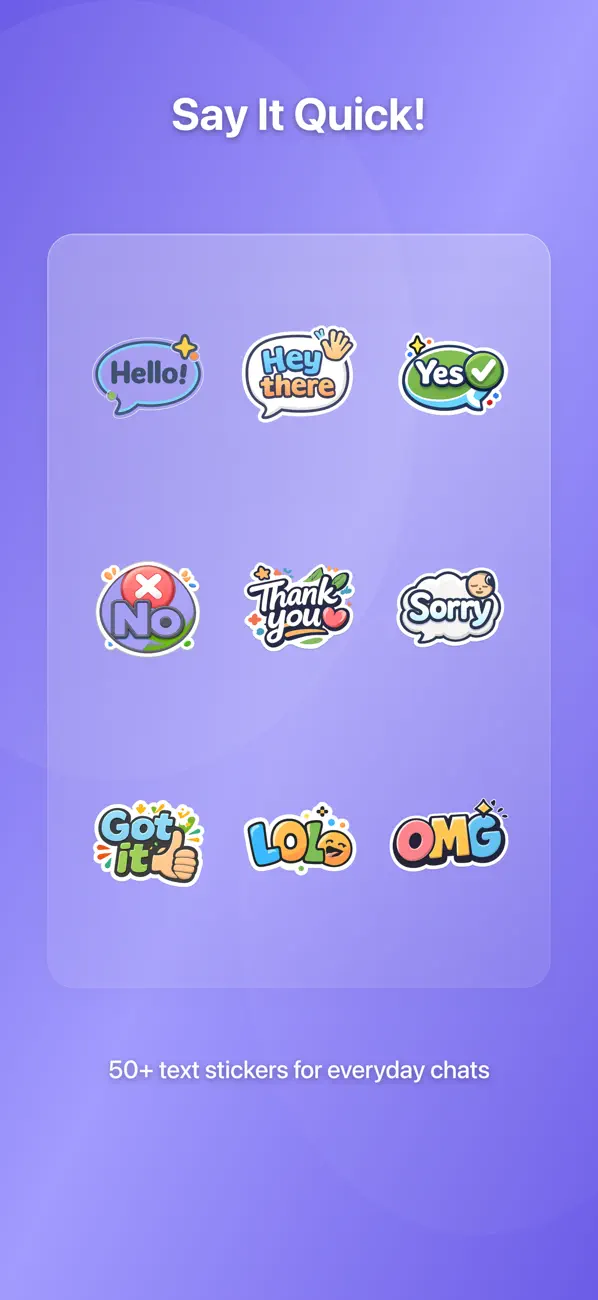 Screenshot #1 pour Message and Text Pack