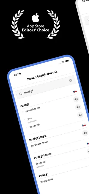 Ruský slovník offline screenshot 2
