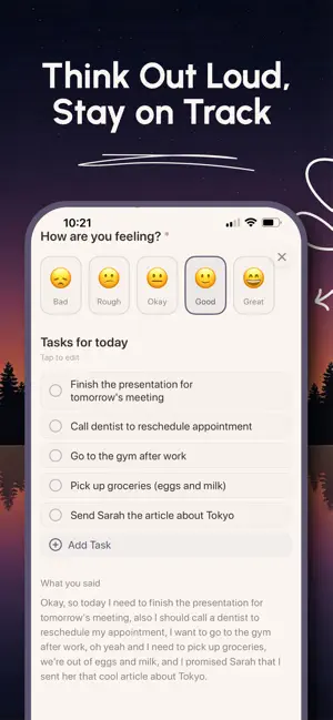 Murmur - AI Voice Journal screenshot 2