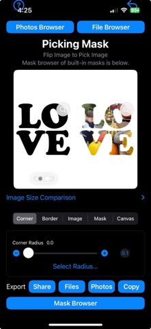 RoundedPic screenshot