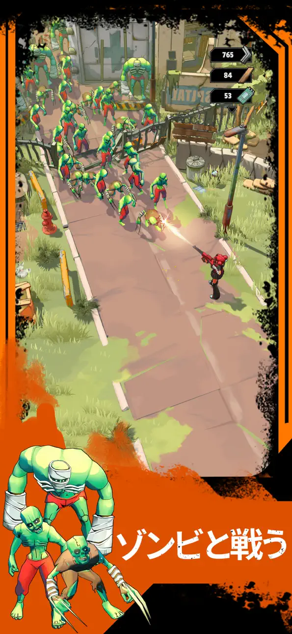Zombiepunk: Fight & Survive iOS Mod IPA screenshot 3 - iOS game interface