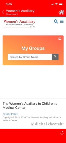 Womens Auxiliary iPhone screenshot