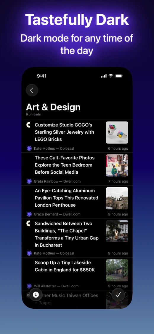 Elytra - RSS Feed Reader screenshot 5