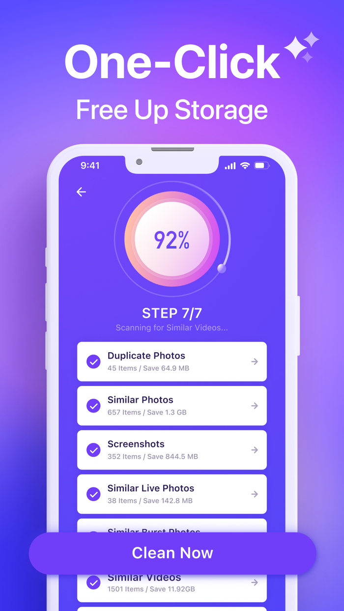 Space Cleaner-Clean Up Storage