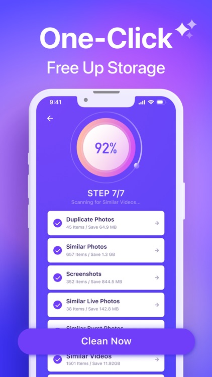 Space Cleaner-Clean Up Storage