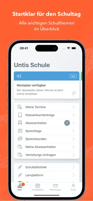 Untis Mobile iPhone screenshot 2