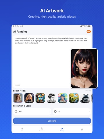 AI Solution iPad screenshot