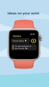 Notes+ for Watch screenshot