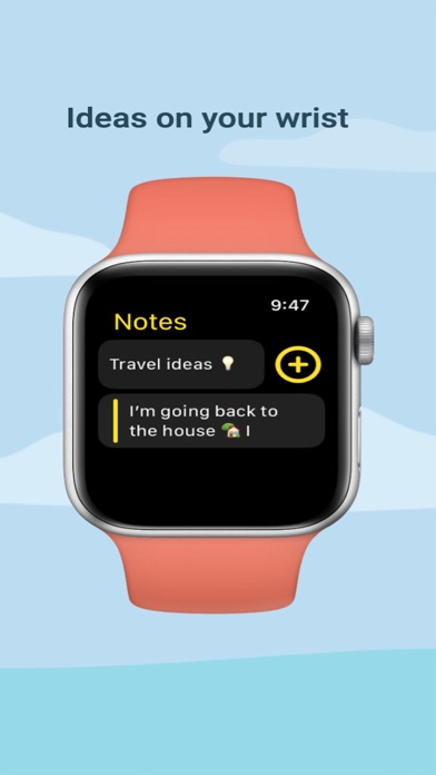 Screenshot #3 pour Notes In Apple Watch