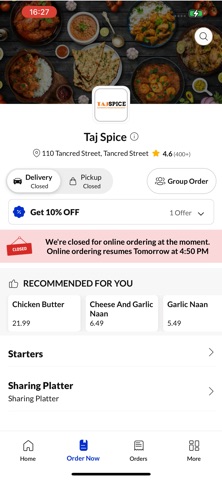 Taj Spice Screenshot 3 of 5
