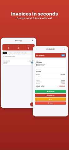 FinanceFlow: Budget & CRM Screenshot 6 of 8