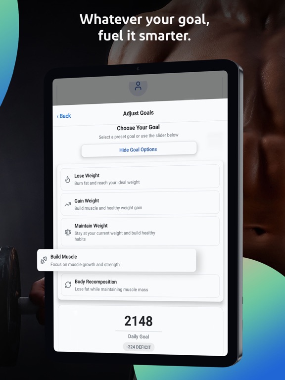 Poshan AI: Calorie Counter iPad screenshot 7 - Health & Fitness app