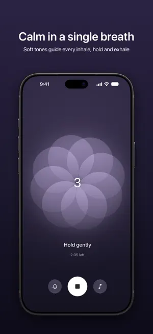 BreatheIn: Calm Breathing screenshot 1