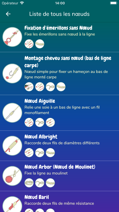 Screenshot #2 pour Fishing Knots & Rigs