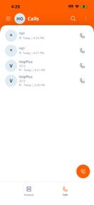 VoipPlus Business Phone screenshot