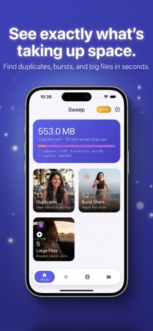 Smart Cleaner: Photos & Memory Screenshot 1 of 4