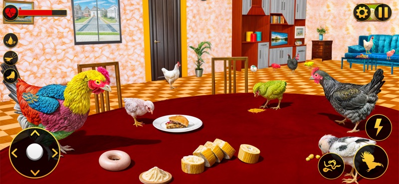 Hen Simulator Family Survival screenshot 5