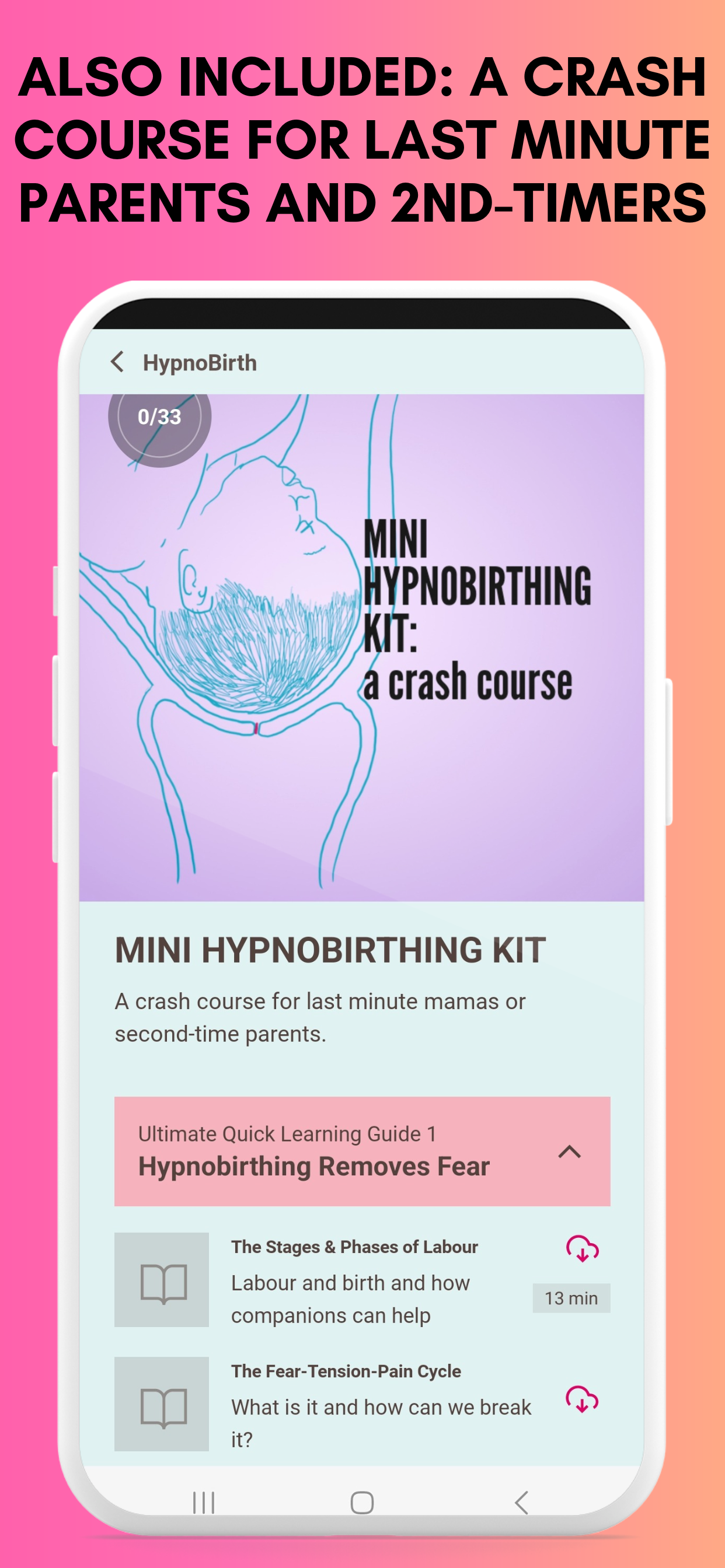Relax Into Birth Hypnobirthing screenshot 7